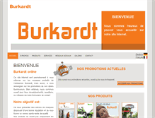 Tablet Screenshot of burkardt.be